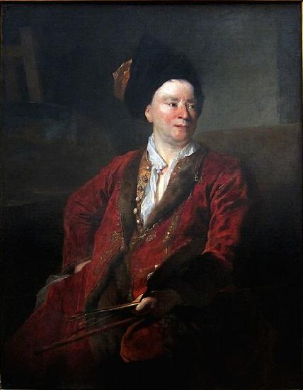 Nicolas de Largilliere Portrait of Jean Baptiste Forest